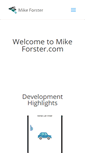 Mobile Screenshot of mike-forster.com